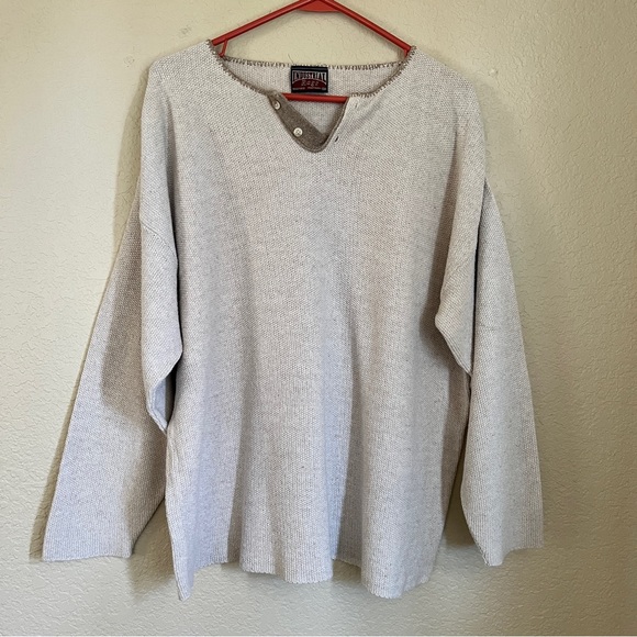 Vintage INDUSTRIAL Rags Cotton Sweater - Picture 3 of 11